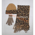 fashion acrylic knitted women winter hat and scarf set cachecol,bufanda infinito,bufanda